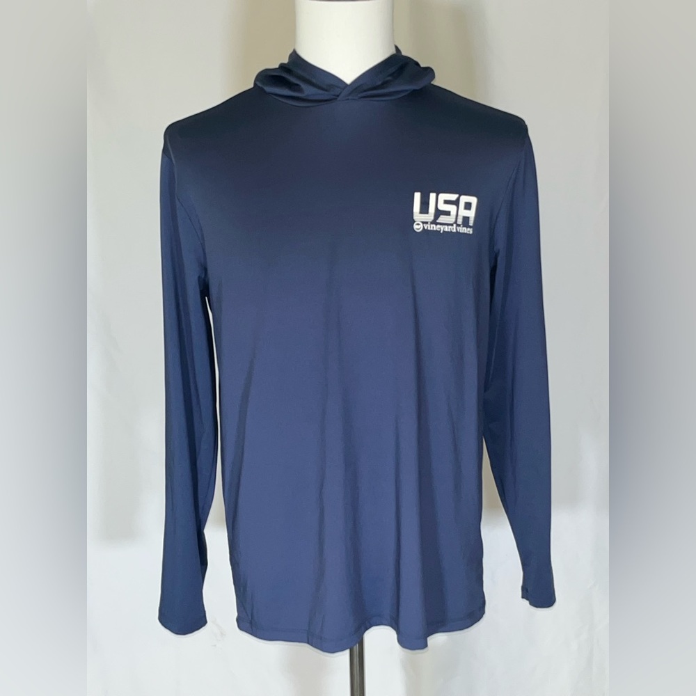 Vineyard Vines USA Lightweight Hoodie